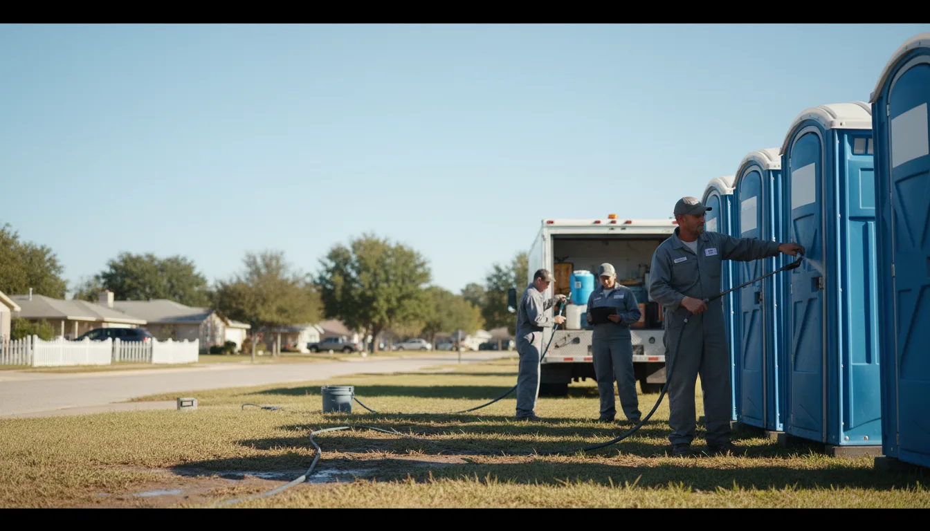 Long-Term Portable Toilet Rental in Mountain View, OK near me